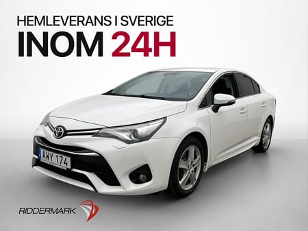 Toyota Avensis Sedan 1.6 D-4D Active Plus Dragkrok Kamera