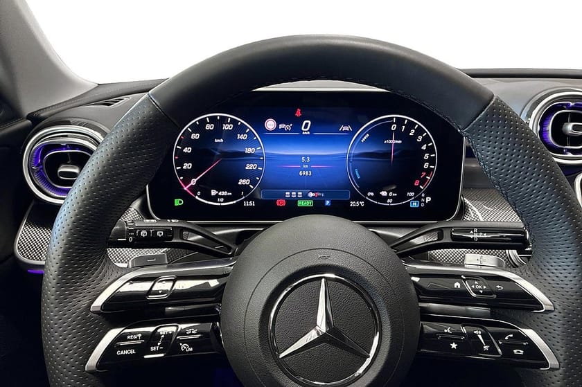 Bild 5 av Mercedes-Benz C 300 T e C300 AMG Line, Drag, Minnespaket, Carplay, Nightpack
