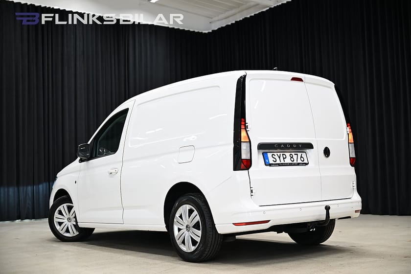 Bild 4 av Volkswagen Caddy Cargo DSG 122HK Nedlackad|LED|V-Inredd|Leasbar|EnÄgare|Moms