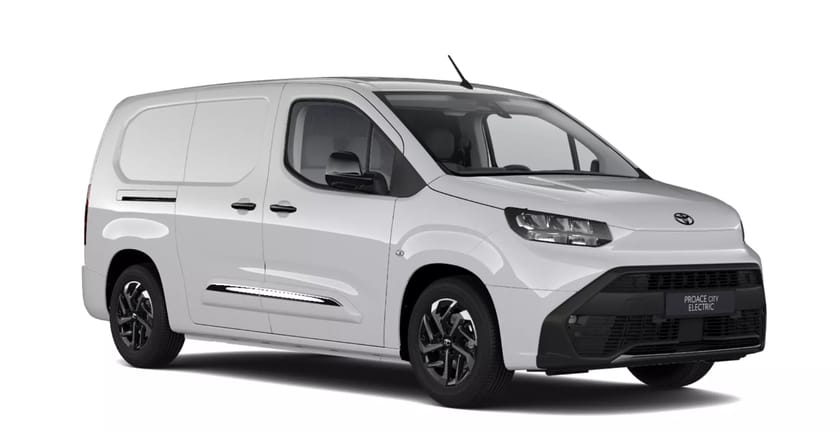 Bild 1 av Toyota ProAce City Electric Long Professinal Drag V-hjul
