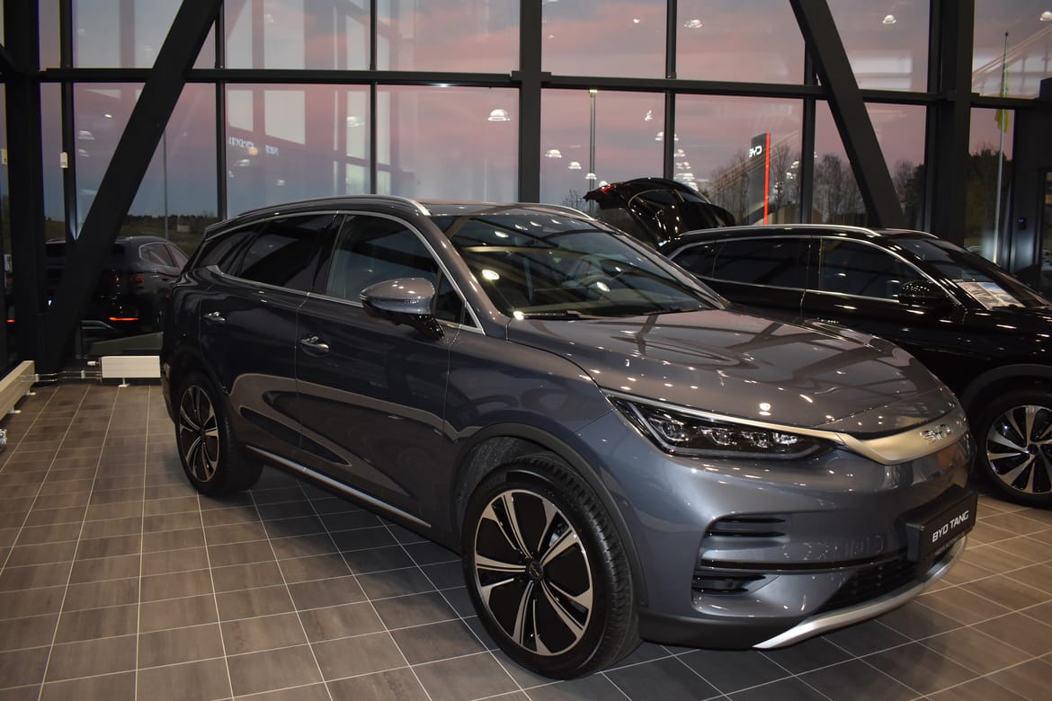 BYD Tang EV AWD, 517hk, 2024