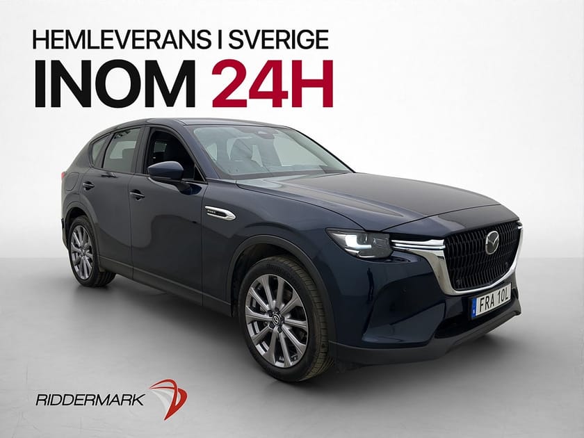 Bild 1 av Mazda CX-60 PHEV AWD HUD Skinn Kamera CarPlay MOMS