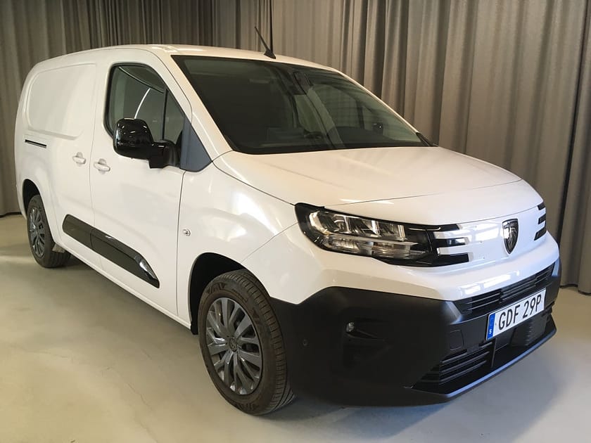 Bild 1 av Peugeot Partner Utökad Last L2 BlueHDi 130hk AUT (dubbla skjutdörrar+värmare+drag)