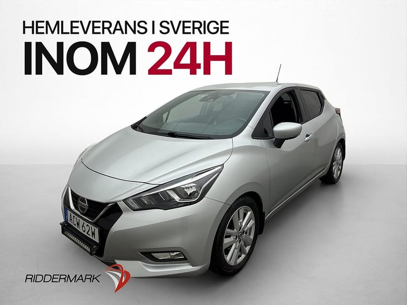 Bild 1 av Nissan Micra 1.0 100hk Sensorer Farthållare 0,5l/mil