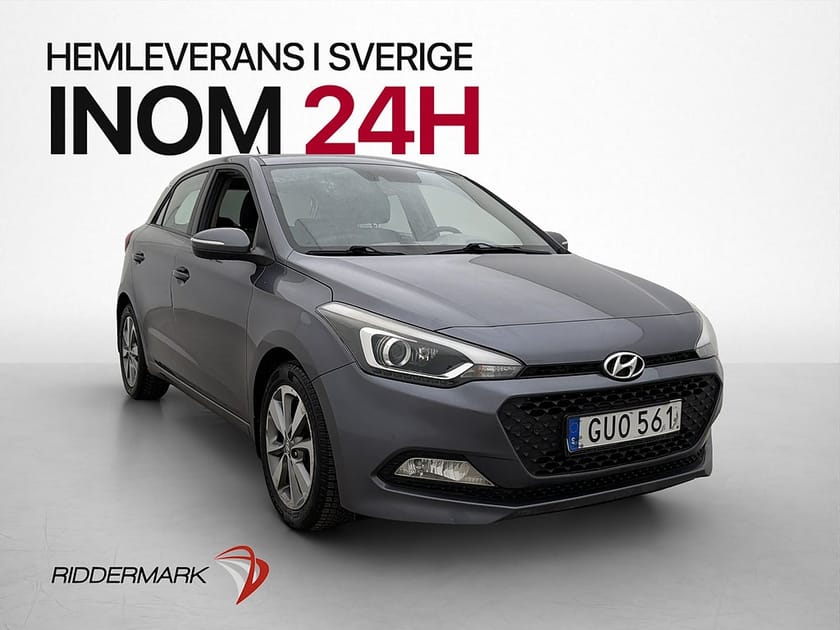Bild 1 av Hyundai i20 1.4 101hk Premium Bluetooth Farthållare