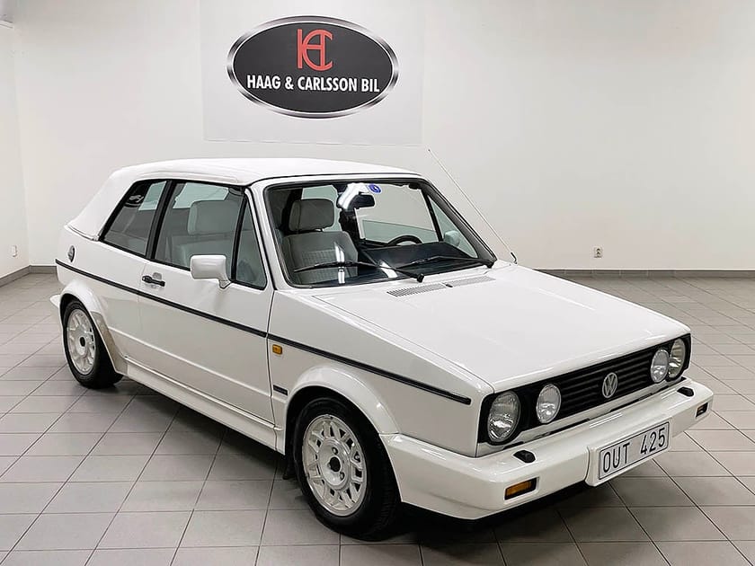Bild 4 av Volkswagen Golf Cabriolet 1.8 95hk orginalskick