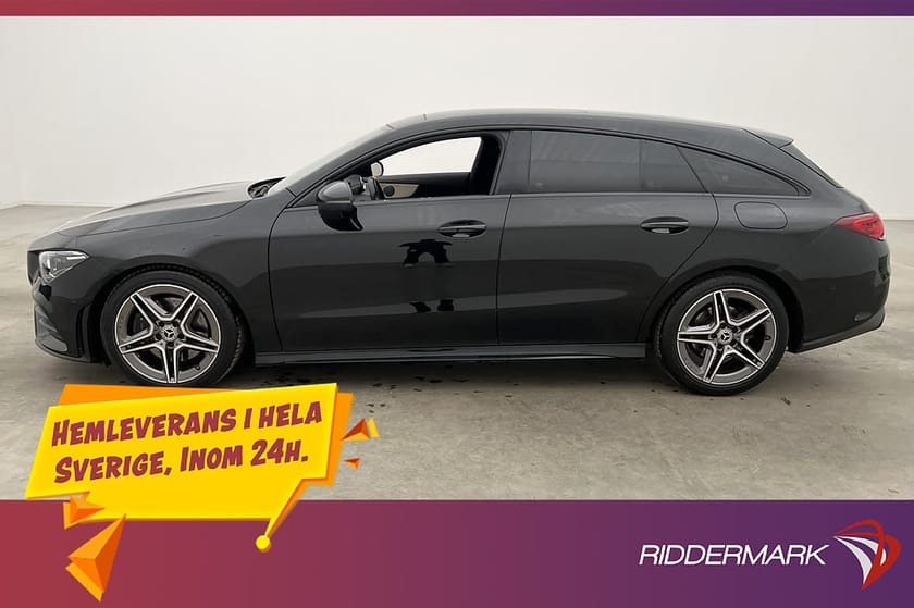 Bild 4 av Mercedes-Benz CLA 220 d Shooting Brake AMG Burmester Wide 360° Pano Drag