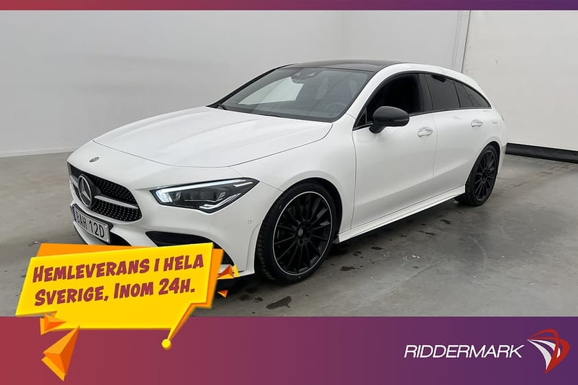 Bild 3 av Mercedes-Benz CLA 200 Shooting Brake SB AMG Pano Burmester Widescreen Drag