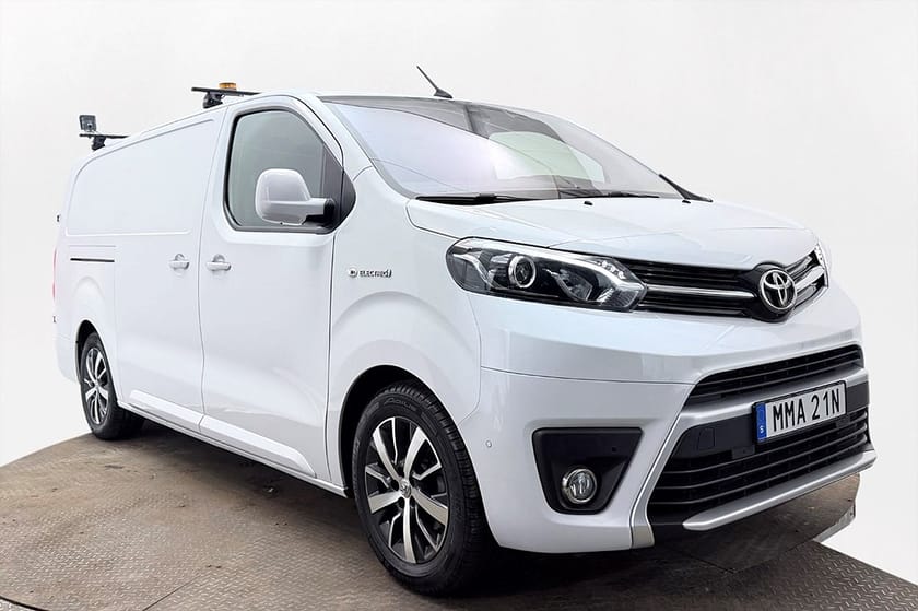 Bild 4 av Toyota Proace Electric 75 kWh Drag 2xSidodörr Inredd Navi Kamera 3-sits CCS
