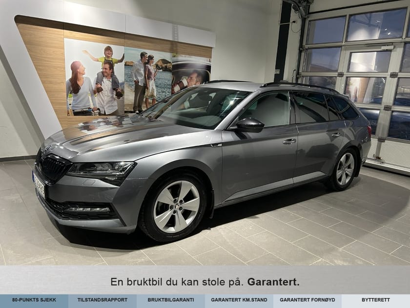 Bilde 1 av Škoda Superb Stasjonsvogn Sup3fl stv sportl d2004x4dsg