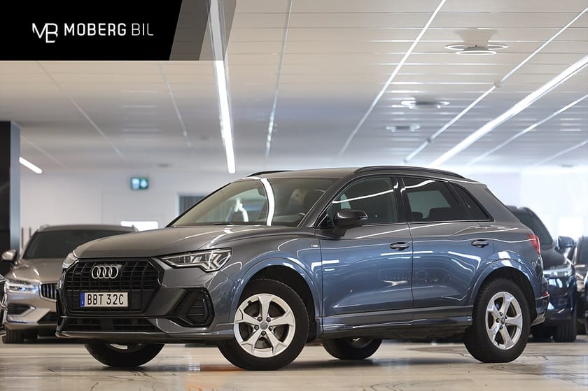 Bild 1 av Audi Q3 45 TFSI quattro 230hk S Line B&O Pano 360 Matrix