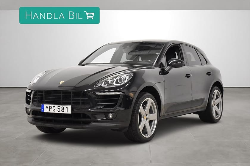 Bild 1 av Porsche Macan S PDK AWD Sport Chrono BOSE 18-vägs Navi SoV
