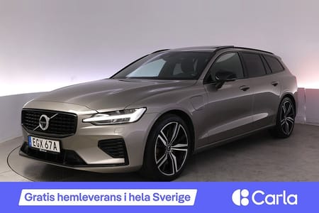 Volvo V60 Recharge T8 AWD R-design Pano Drag HK Elstol