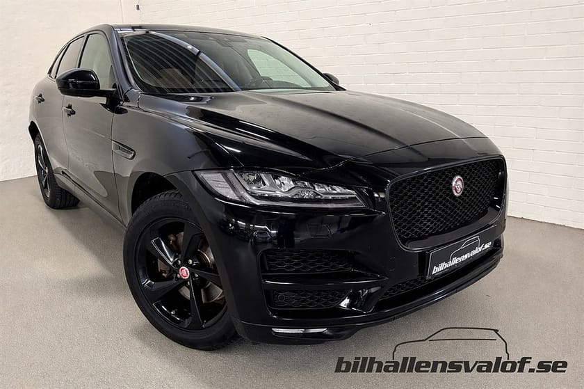 Bild 1 av Jaguar F-Pace 30d AWD 300Hk Black Pack