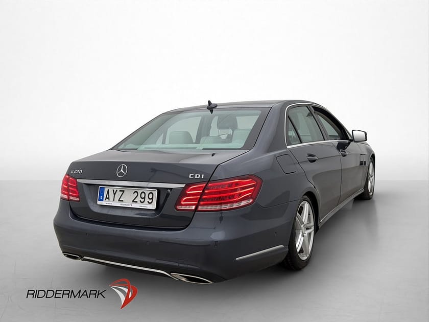 Bild 5 av Mercedes-Benz E 220 CDI BE E220d Avantgarde Läder Navi Ambient P-Sensorer