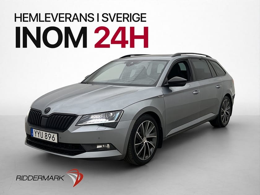 Bild 1 av Škoda Superb Kombi Skoda 2.0 TSI 4x4 280hk Sportline Pano Värm Drag Navi