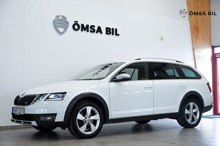 Škoda Octavia Scout Skoda 2.0TDI 4x4 Premium Värmare Drag Kamrem bytt 184hk
