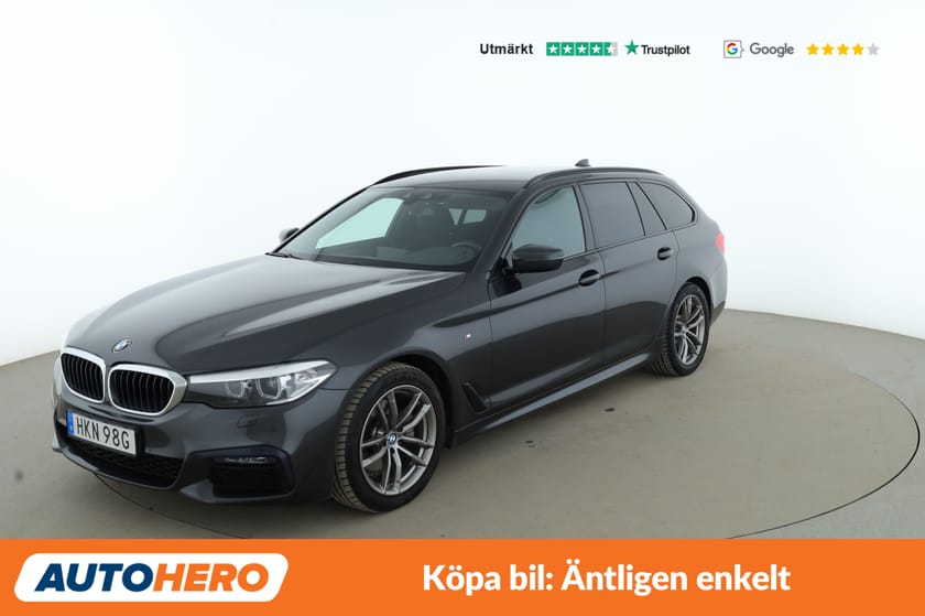 Bild 1 av BMW 520d xDrive Touring M Sport / Värmare, Backkamera, Dragkrok