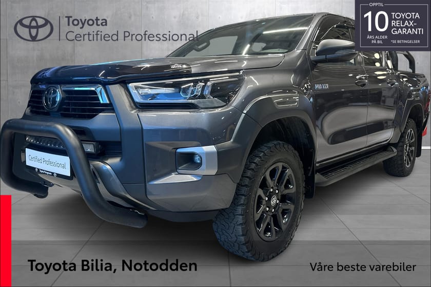 Bilde 1 av Toyota Hilux Dobbelcab SR+ Invinsible X. D-Cab. 204hk. Servicehistorikk.