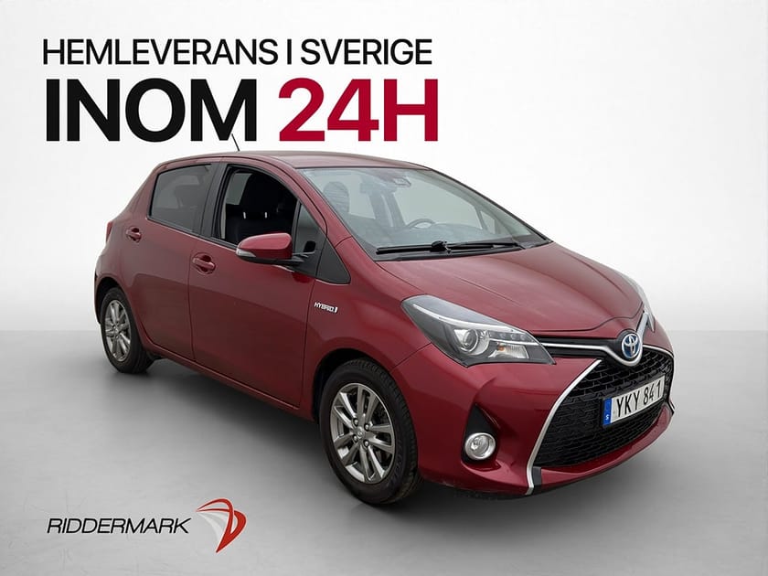Bild 1 av Toyota Yaris Hybrid 101hk Active Kamera Farthållare Keyless