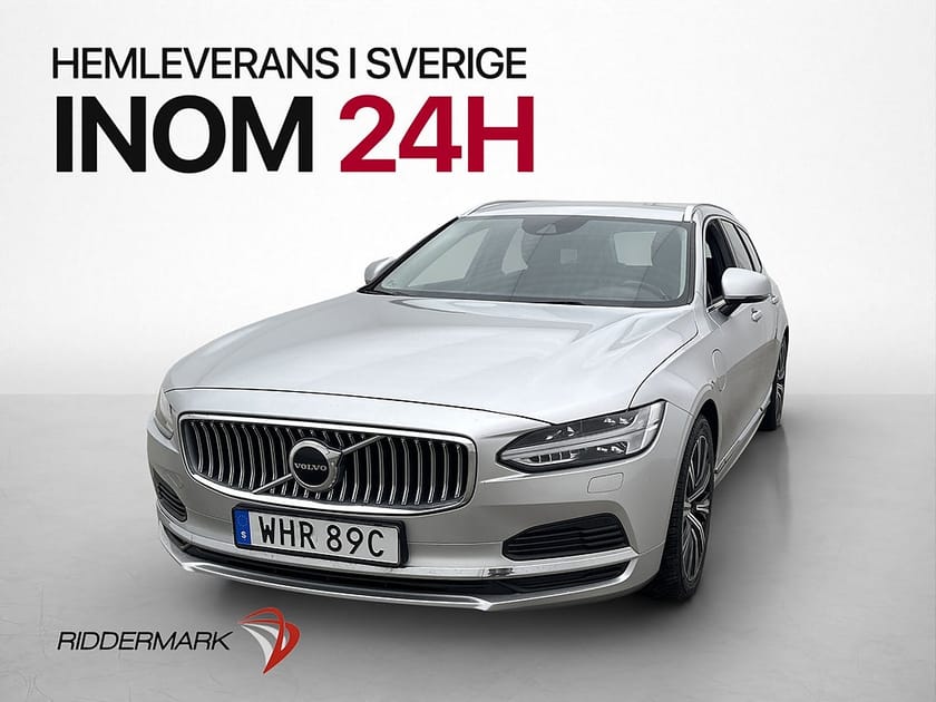 Bild 3 av Volvo V90 Recharge T6 AWD Advanced Skinn Drag Navi CarPlay