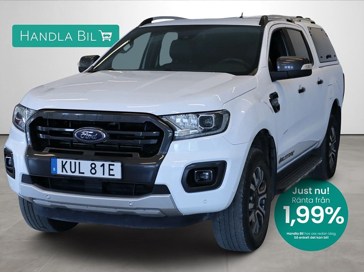 Ford Ranger Dubbelhytt 2.0 EcoBlue Bi-Turbo 4x4 SelectShift, 213hk, 2022