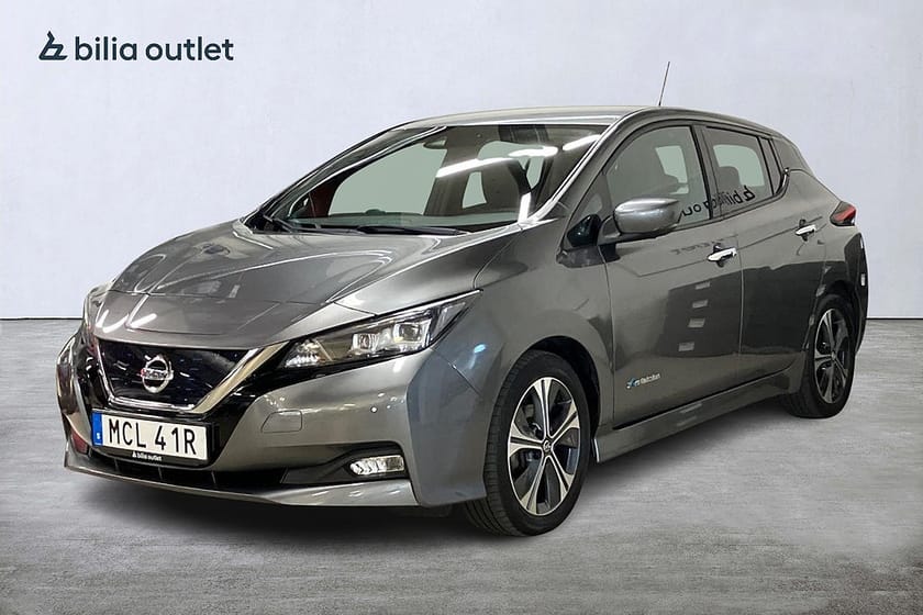 Bild 1 av Nissan Leaf 40kWh Tekna 150hk Navi Carplay P-sensor BOSE 360°