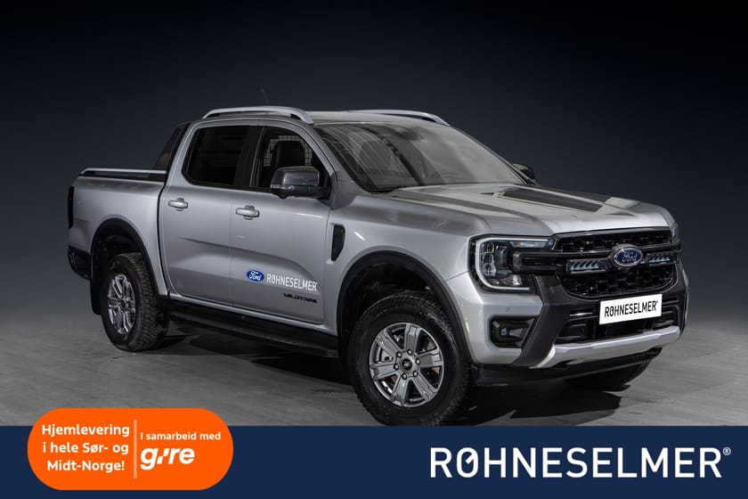 Bilde 1 av Ford Ranger PHEV Double Cab 2,3 WildTrak 290hk Krok|LEDBAR|El.sete