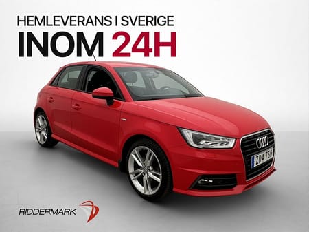 Audi A1 Sportback 1.4 TFSI S Tronic 125hk S-Line P-Sensorer