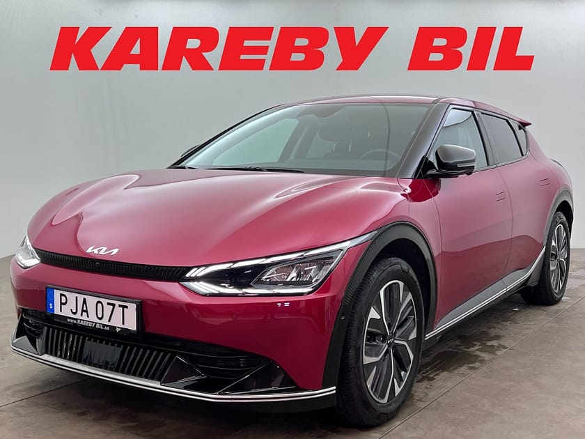 Bild 1 av Kia EV6 77.4 kWh AWD Drag Skinn 360°-kamera Navigation Nyservad