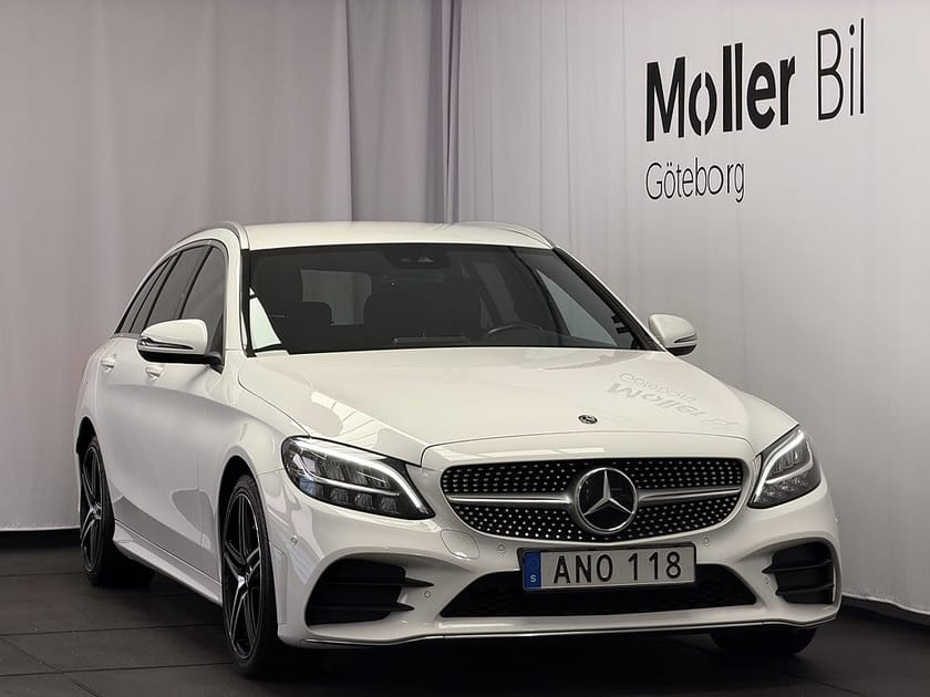 Bild 1 av Mercedes-Benz C 200 T d 200d AMG Line Vinterpaket/ Navigationspaket