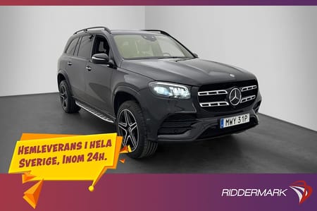 Mercedes-Benz GLS 400 d 4MATIC 400d 4M AMG 7-Sits AirMatic Pano Burm Drag