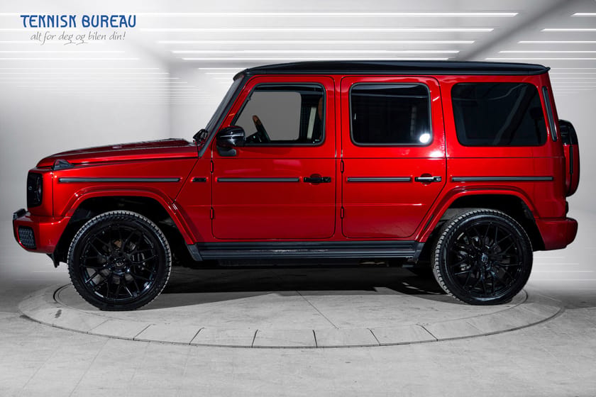 Bilde 5 av Mercedes-Benz G 580 Med ALT utstyr, den exclusive fargen Hyacinth Red
