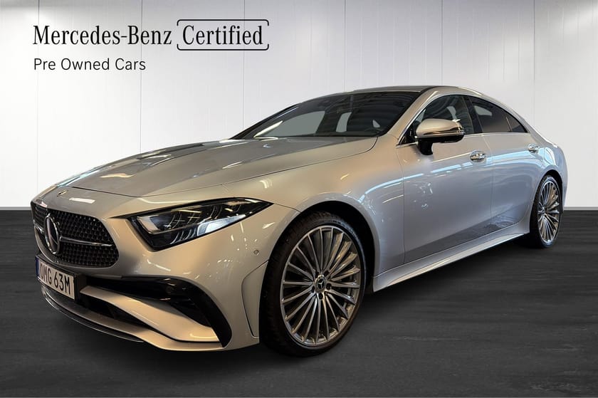 Bild 1 av Mercedes-Benz CLS 300 d 4MATIC Moms/AMG/HUD/Burmester