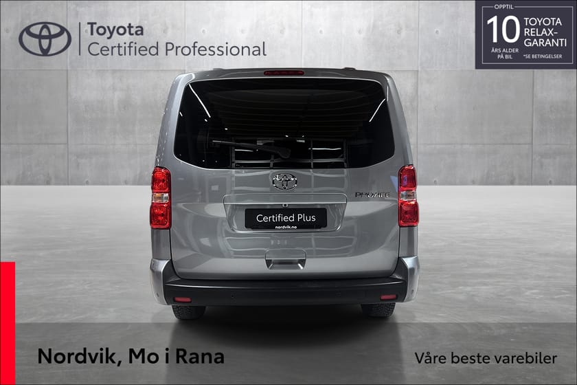 Bilde 4 av Toyota Proace L2 2.0D Aut. 177HK Comfort Plus Certified Plus