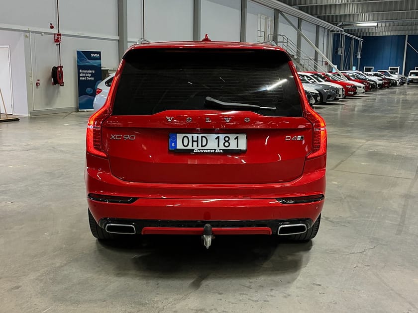 Bild 4 av Volvo XC90 D4 AWD R-Design 7-sits | BLIS | Drag | Värmare|  V-hjul