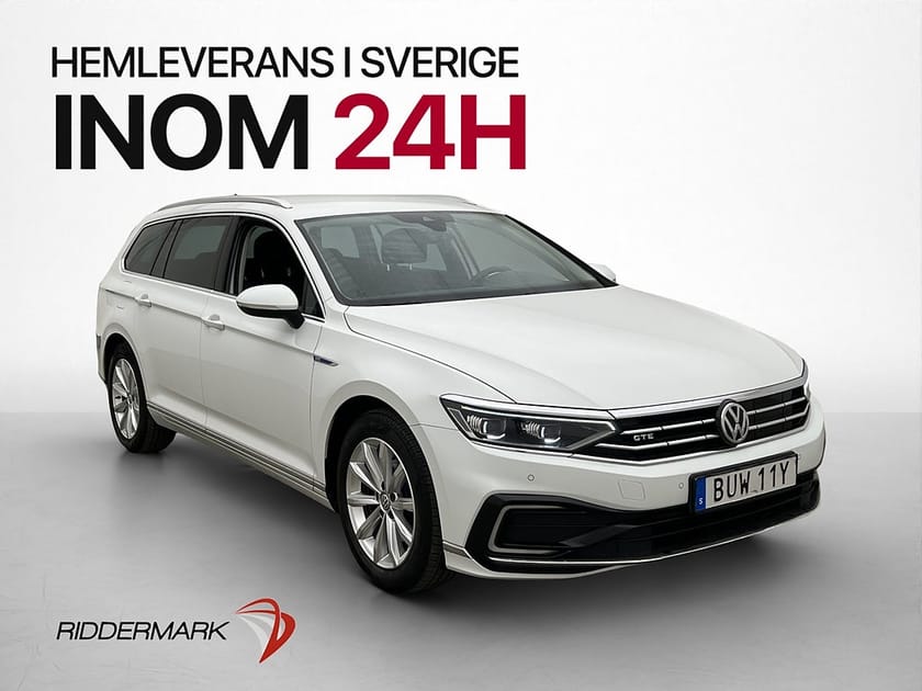 Bild 1 av Volkswagen Passat Sportscombi GTE 1.4 TSI Cockpit P-Värm Kamera Skinn