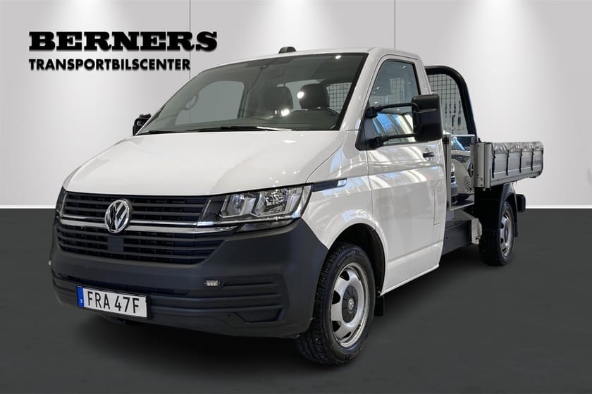 Bild 1 av Volkswagen Transporter Chassi Cab Tippflak T30 2.0 TDI DSG, v-hjul, drag, vär