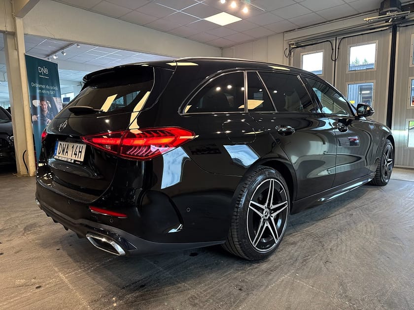 Bild 4 av Mercedes-Benz C 300 T e 9G-Tronic AMG Line Drag Värmare Night Gps