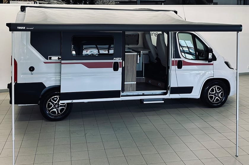 Bild 3 av Pilote Campervan Fiat V 600 G Skydome, Markis, Solceller