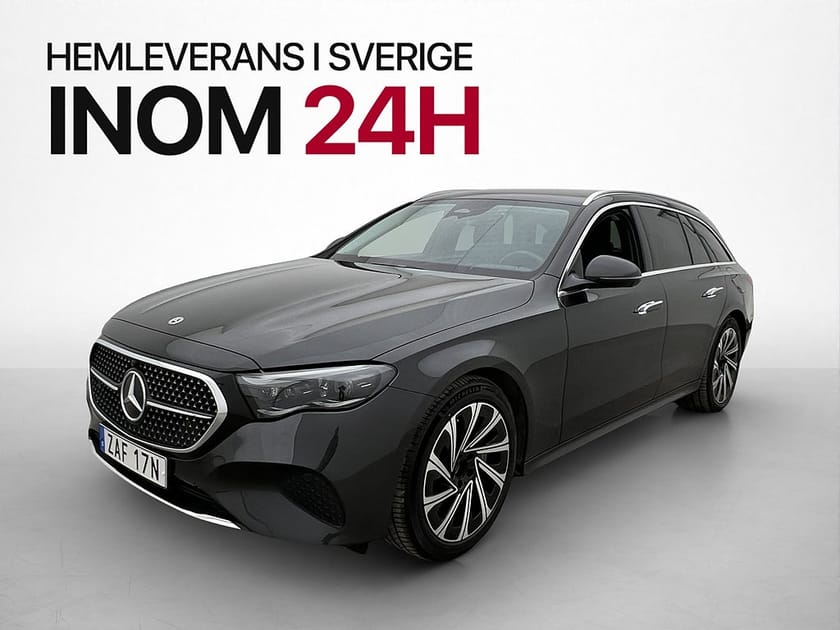 Bild 1 av Mercedes-Benz E 300 d e T Premium Plus 360° Drag Skinn MOMS