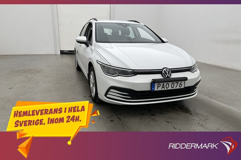 Bild 1 av Volkswagen Golf Sportscombi 1.5 eTSI 131hk M&K-värm Kamera Cockpit
