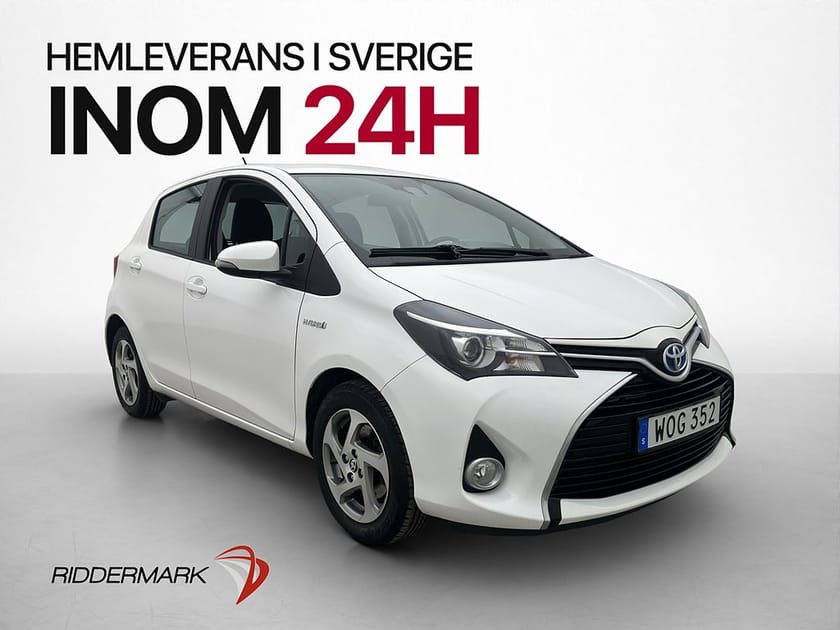 Bild 1 av Toyota Yaris Hybrid e-CVT 101hk Active Kamera Farthållare