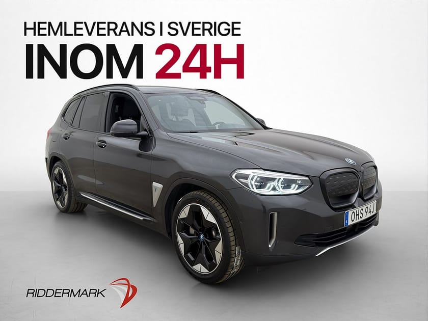 Bild 1 av BMW iX3 286hk Impressive Pano H/K Head Up Drag 360° Skinn