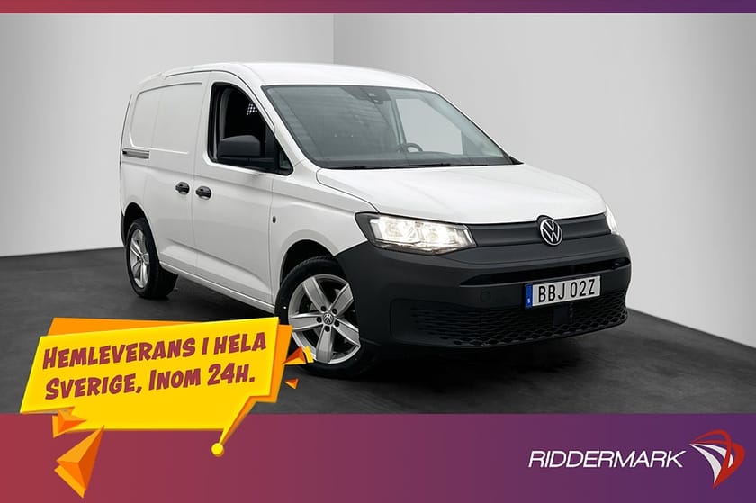 Bild 1 av Volkswagen Caddy Cargo 2.0TDI 4Motion Fjärr-Värmare B-Kamera Moms