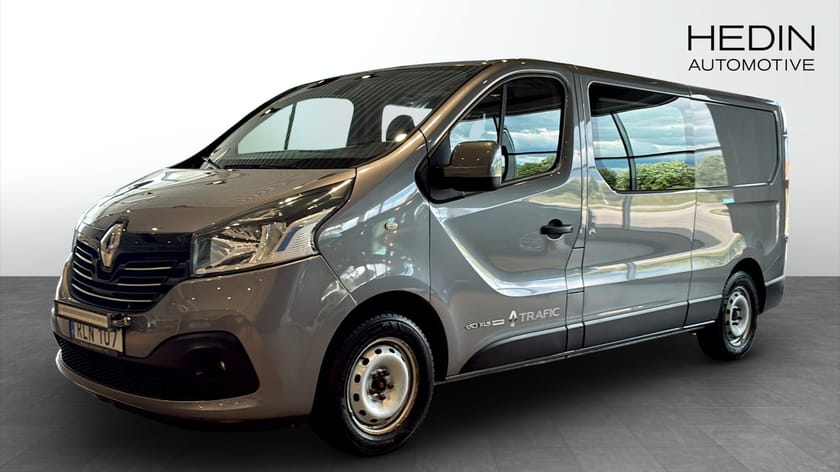 Bild 1 av Renault Trafic Skåpbil Dubbelhytt, 6-sits, motorvärmare
