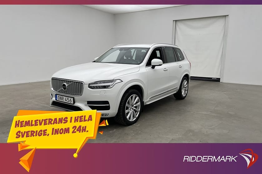 Bild 2 av Volvo XC90 D5 AWD Inscription 7-Sits VOC Värm HUD 360° Drag
