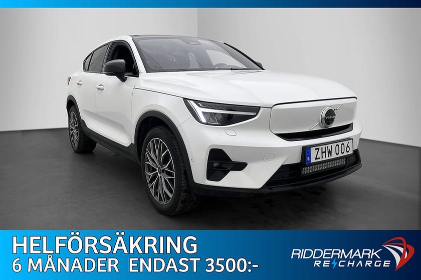 Bild 4 av Volvo C40 Recharge Twin motor Ultimate Värmare Pano H/K Drag