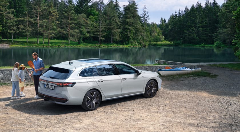 Helt nya Volkswagen Passat bakgrundsbild