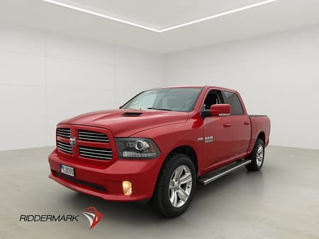 RAM 1500 Crew Cab Dodge Sport 5.7 4x4 Drag B-Kam Skinn Taklucka Alpin